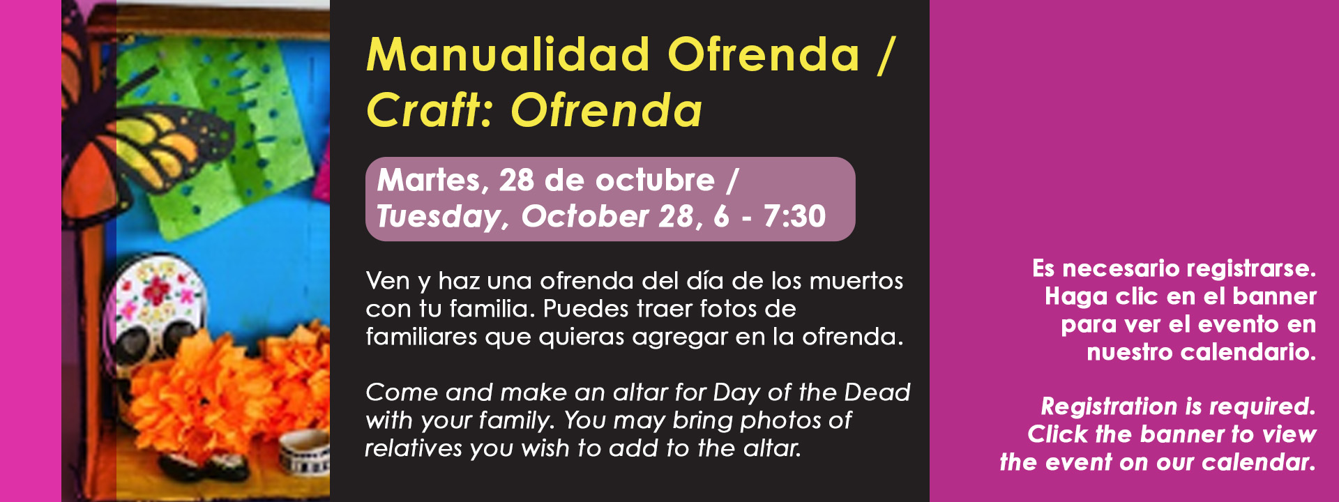 Altar Craft Oct 28
